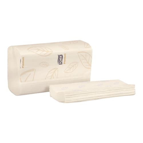 Tork® Premium Soft Xpress 3-Panel Multifold Hand Towels, White